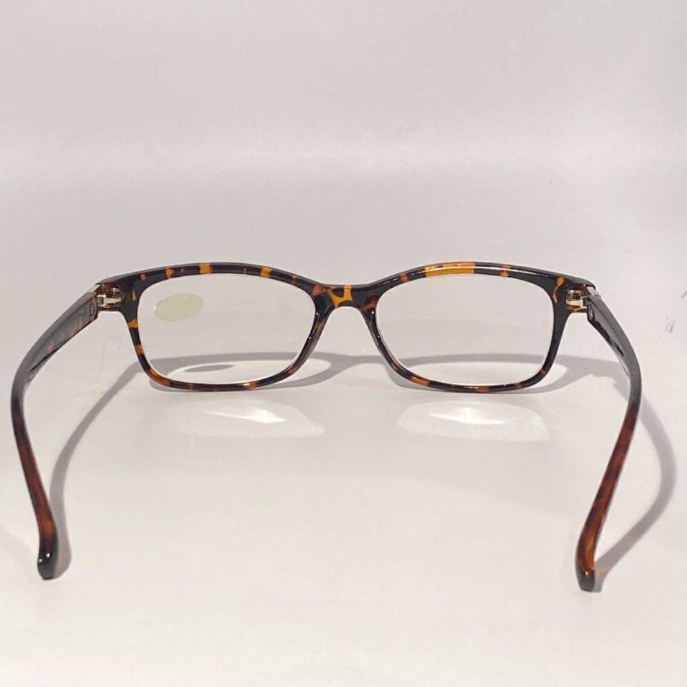 Reading Glasses 2.25 Tortoise with Decorative Silver Detail Readers NWT - Picture 4 of 7